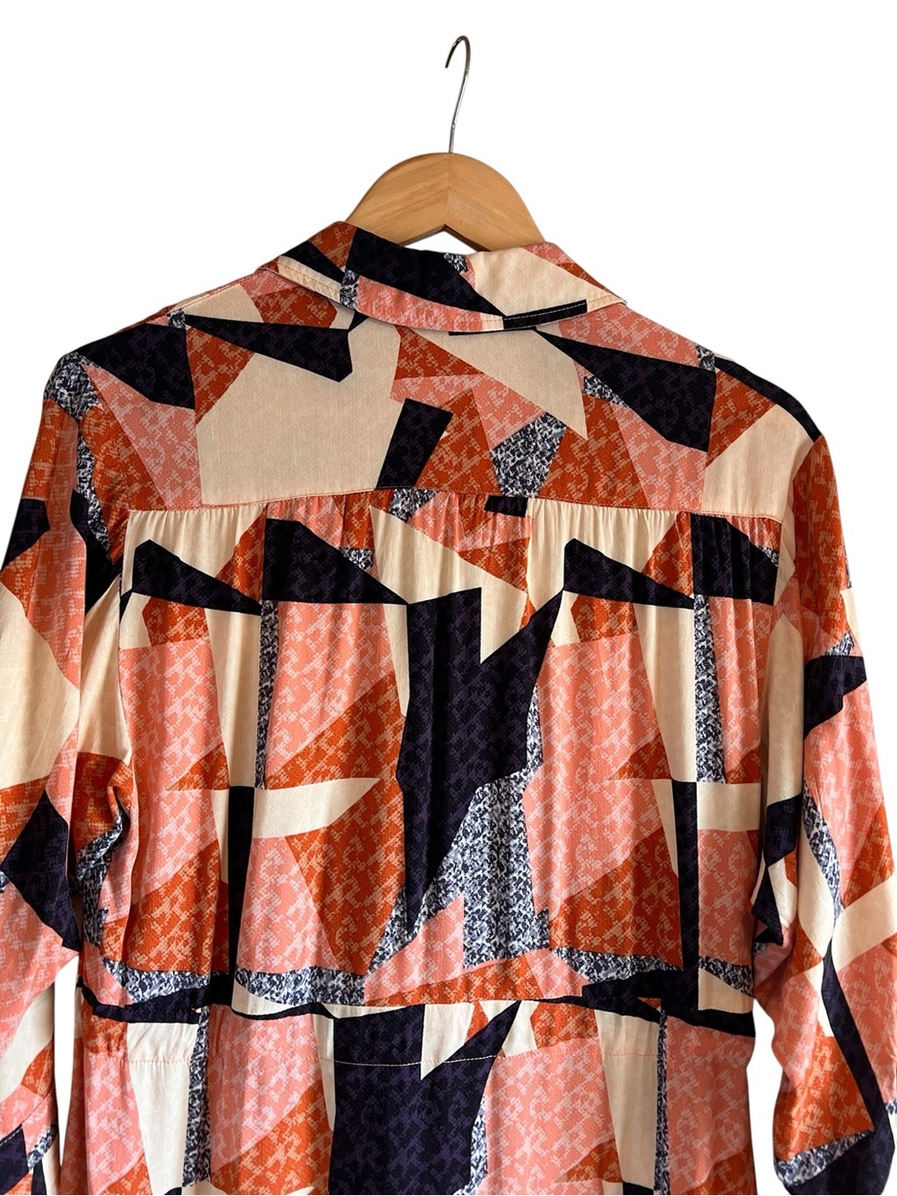 Anthropologie Corey Lynn Calter Abstract Shirtdress size XS good condition - Picture 11 of 15